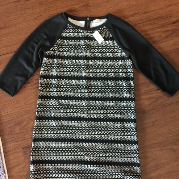 NWT Adorable Loft Sweater Dress 3/4 Sleeve S - Picture 2 of 2